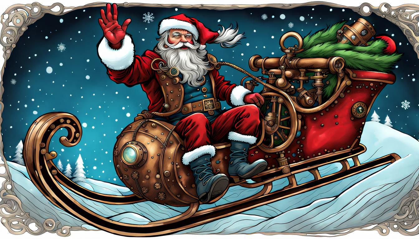 Steampunk Santa