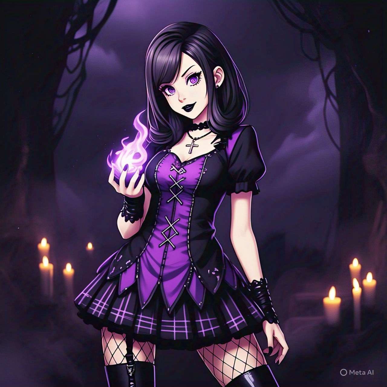 Kruella plays with fire