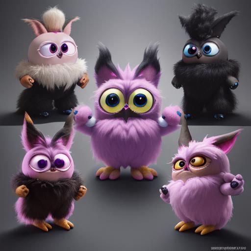 Krybulplops evil evolution of the Furby's 8k