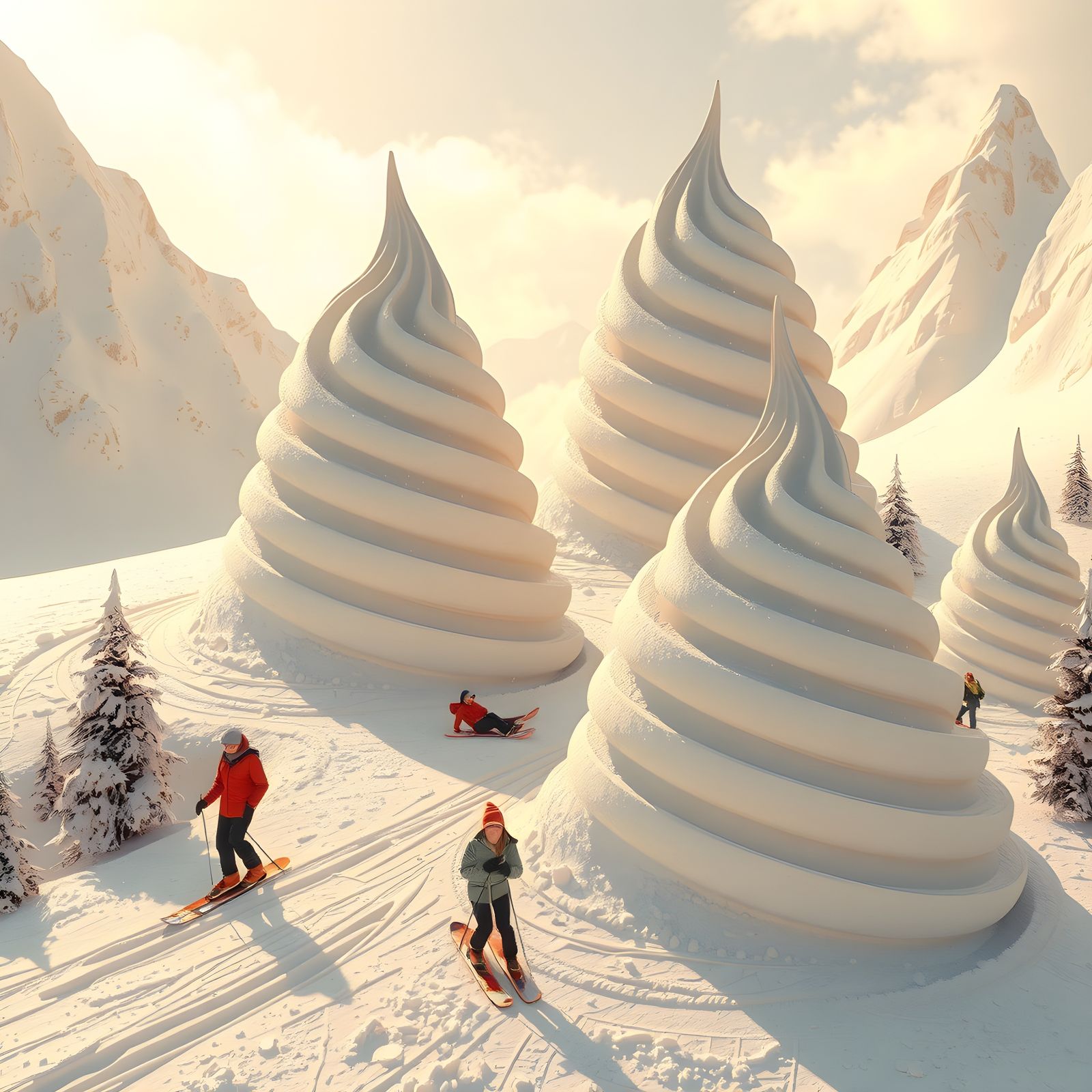 Cream Hills  by @Shelly