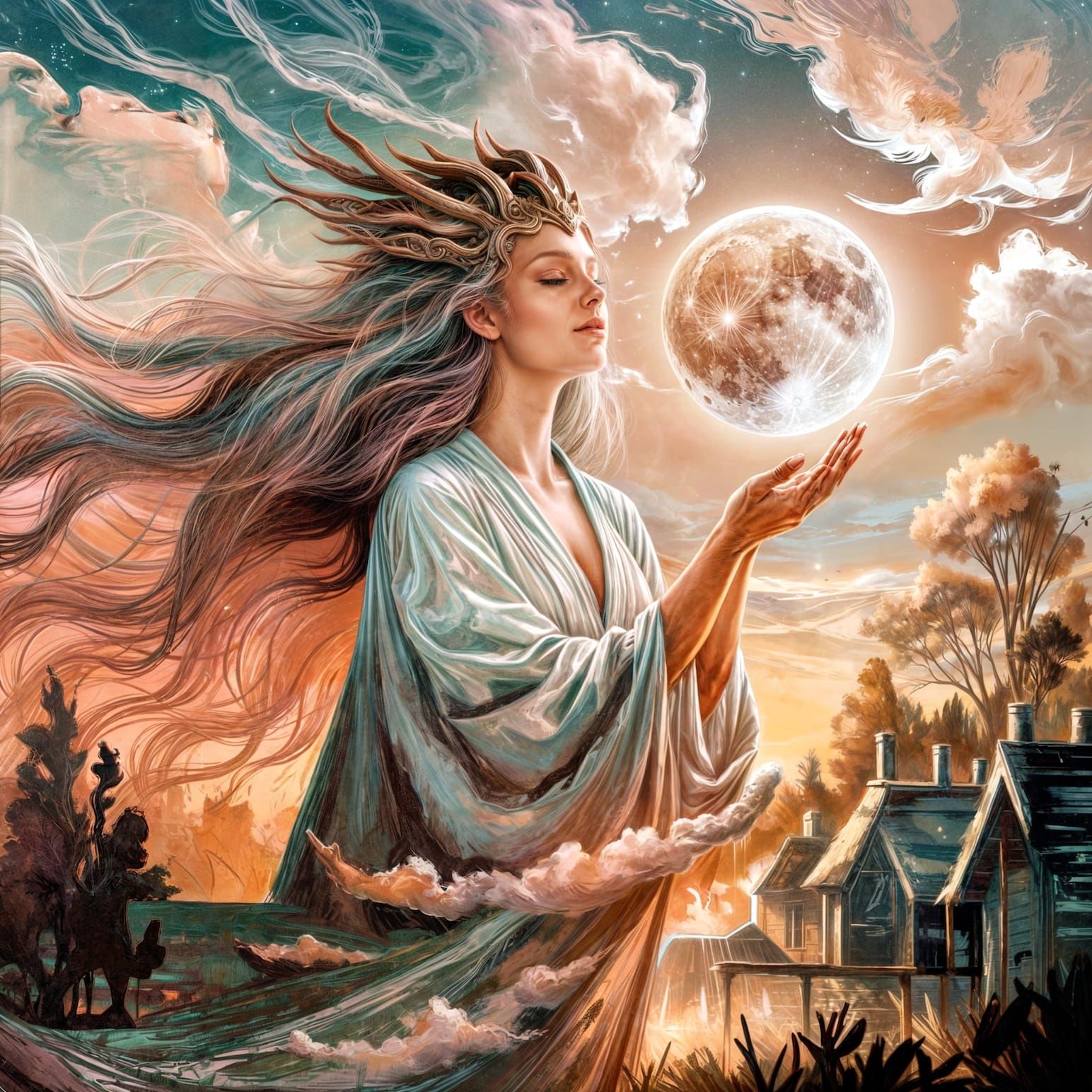 It's a Goddess That Lights Up the Moon - Even if It's Only o...