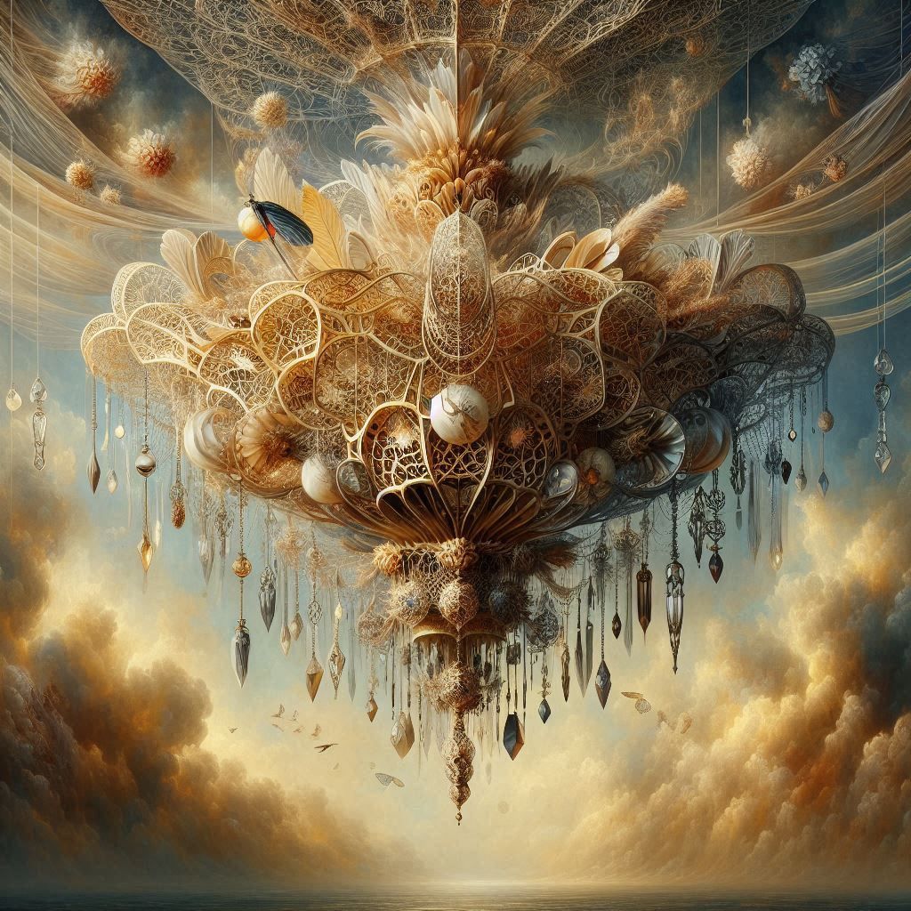 Honeycomb-chandelliers