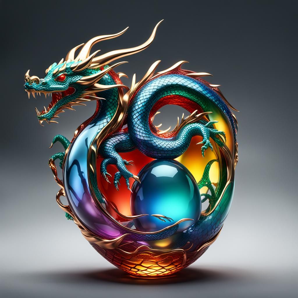 glass dragon