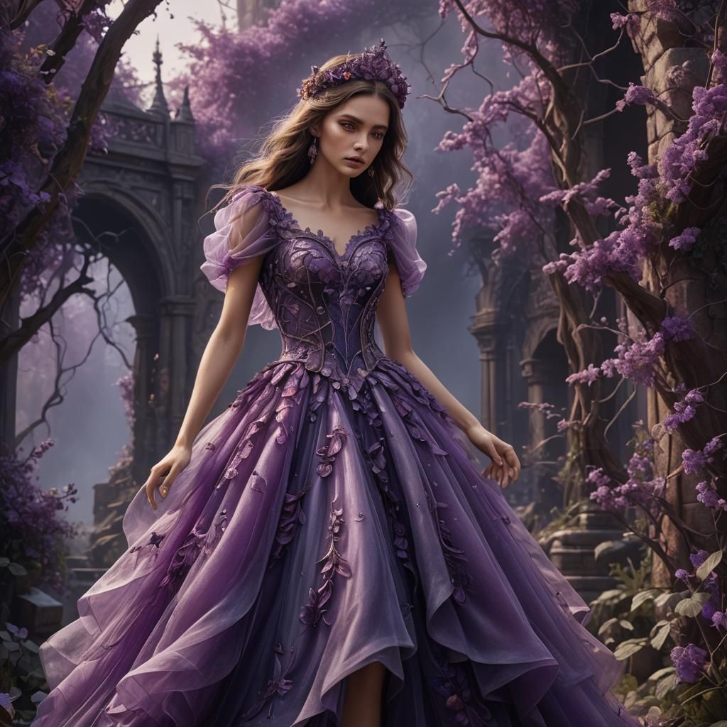 Dress with Tulle