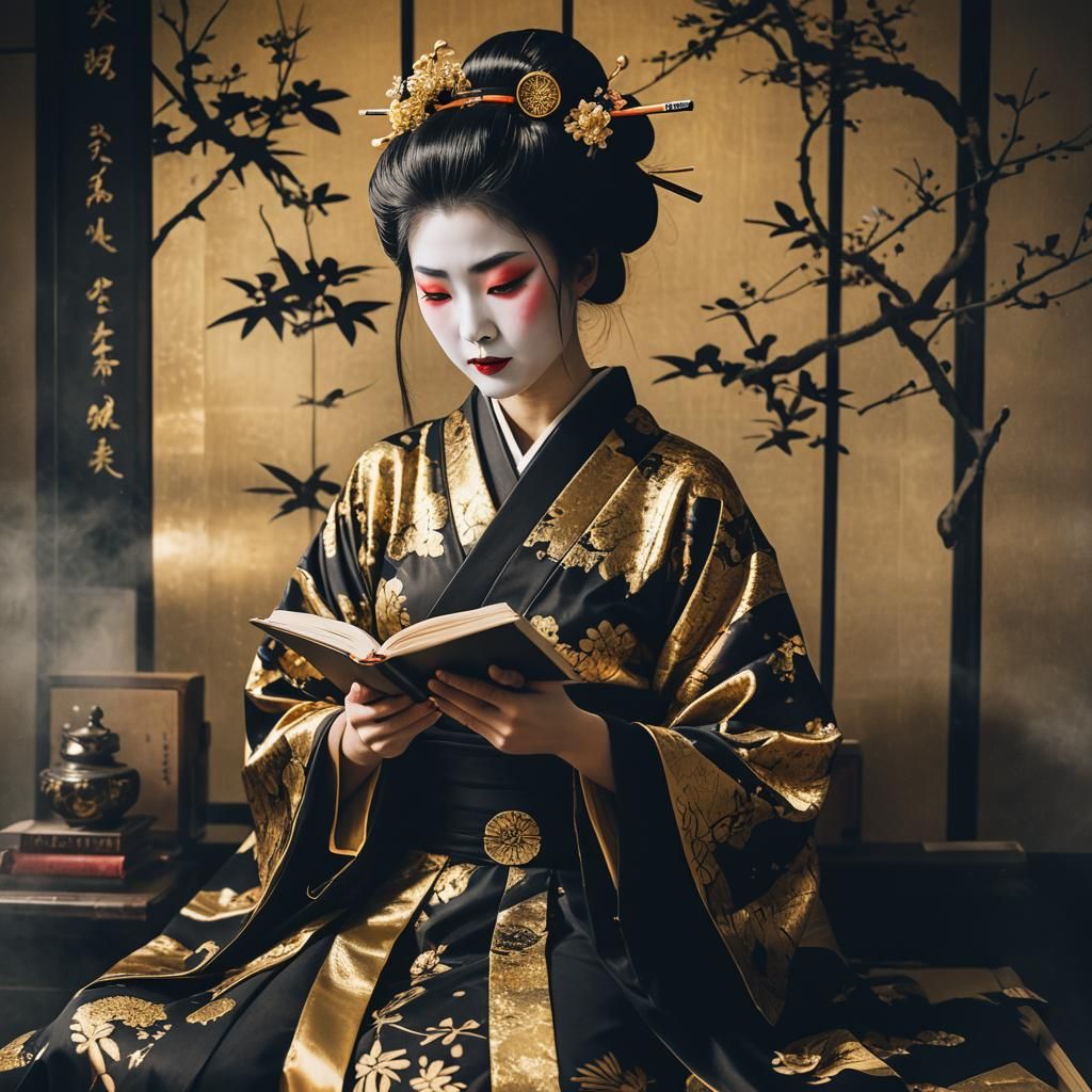 Geisha   by @Domy