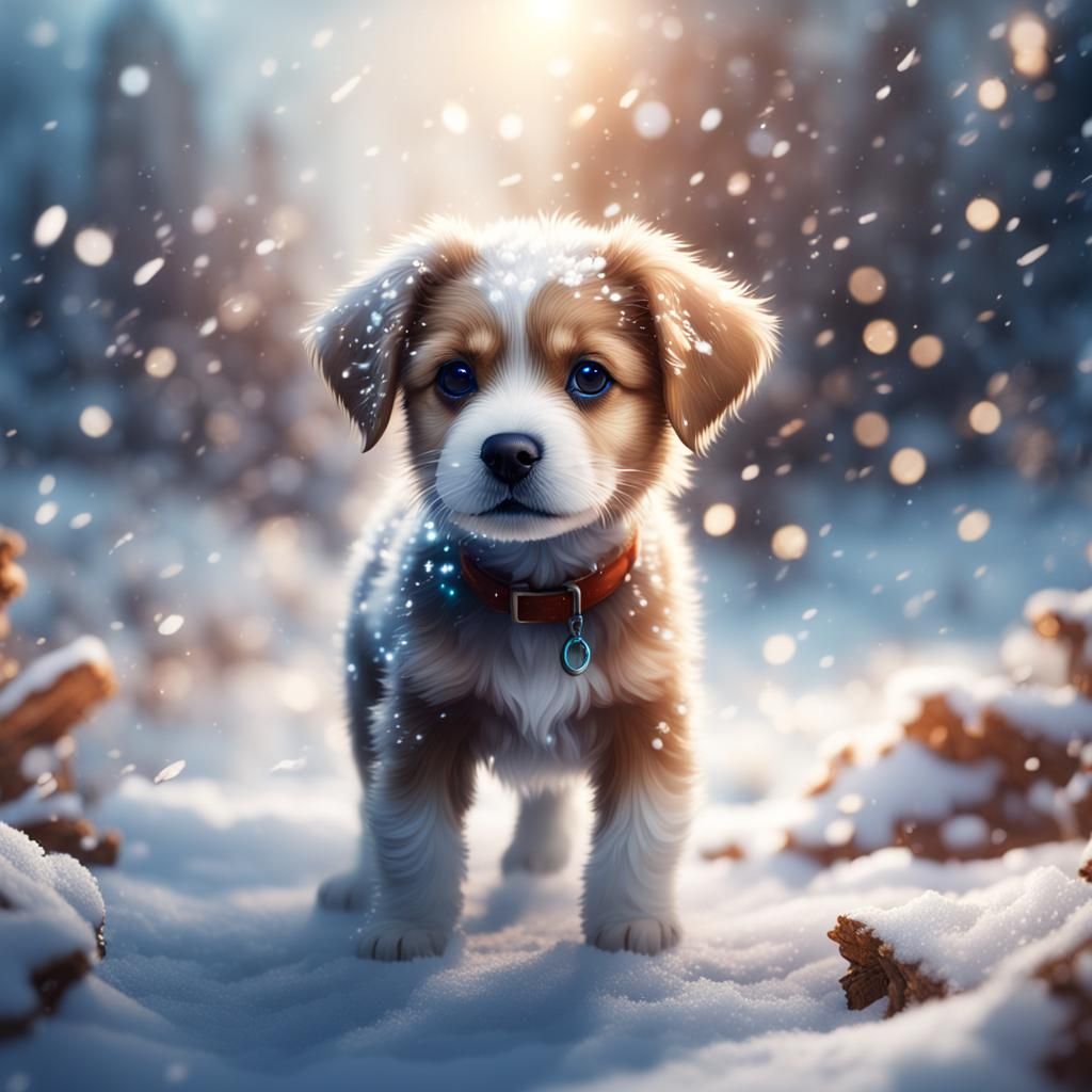 Puupy's First Snow