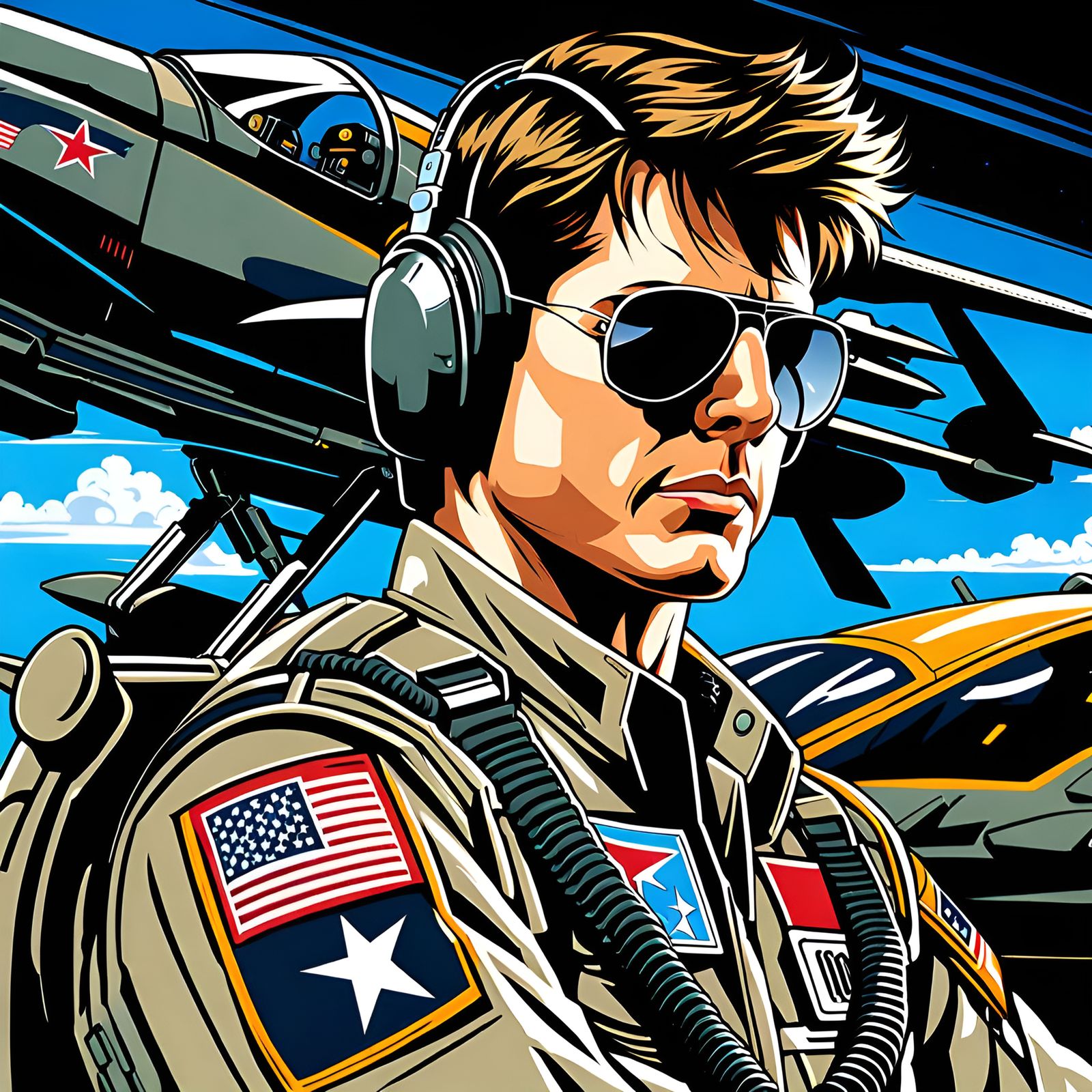 Tom Cruise  by @Amarie