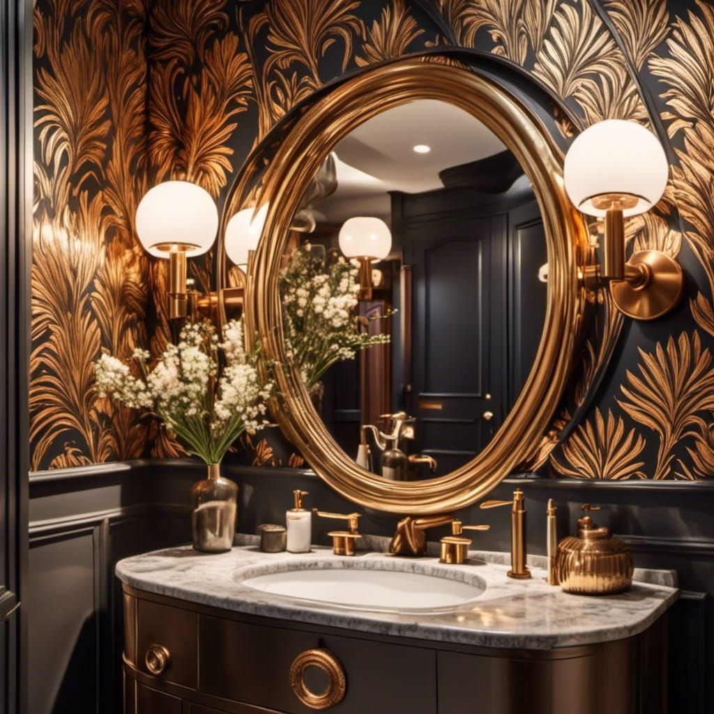 Maximalist Powder Room