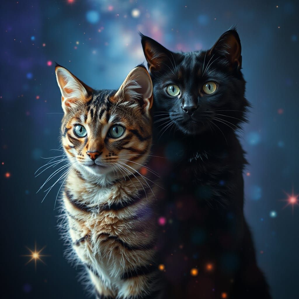 Cats  by @FaeandDarkness