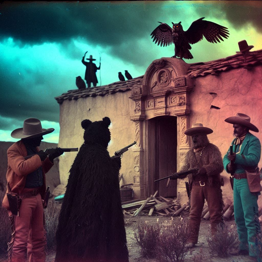 La pandilla de los ositos de peluche se enfrenta a la lechuza.