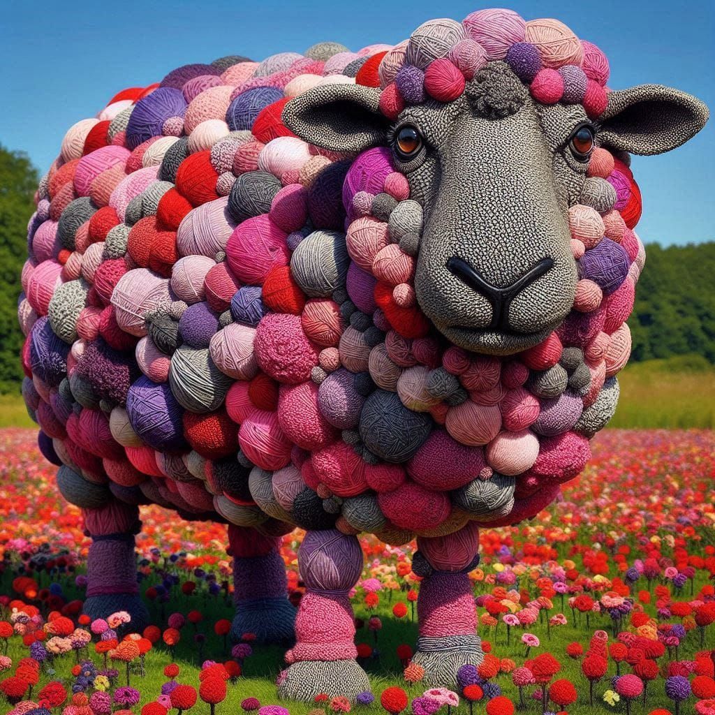 Yarnbombing  by @Marge 