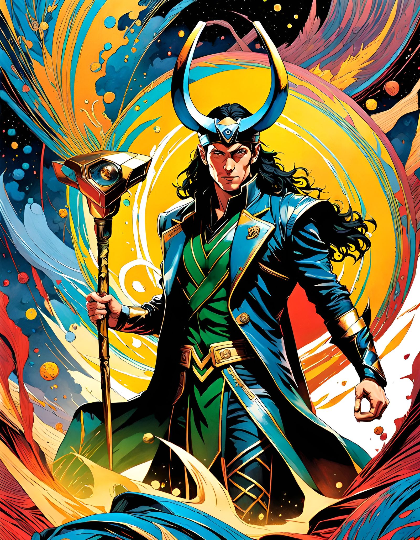 Loki - AI Generated Artwork - NightCafe Creator