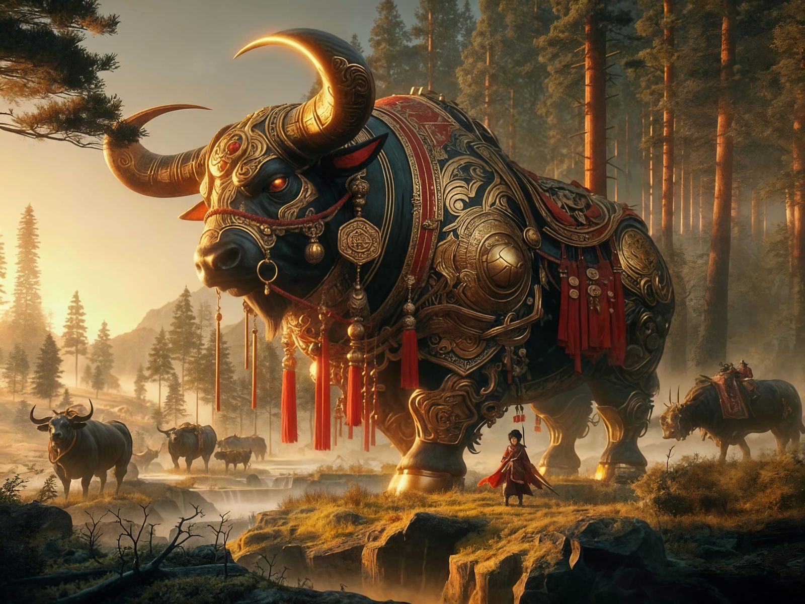 In the shadow of Niú the Ox