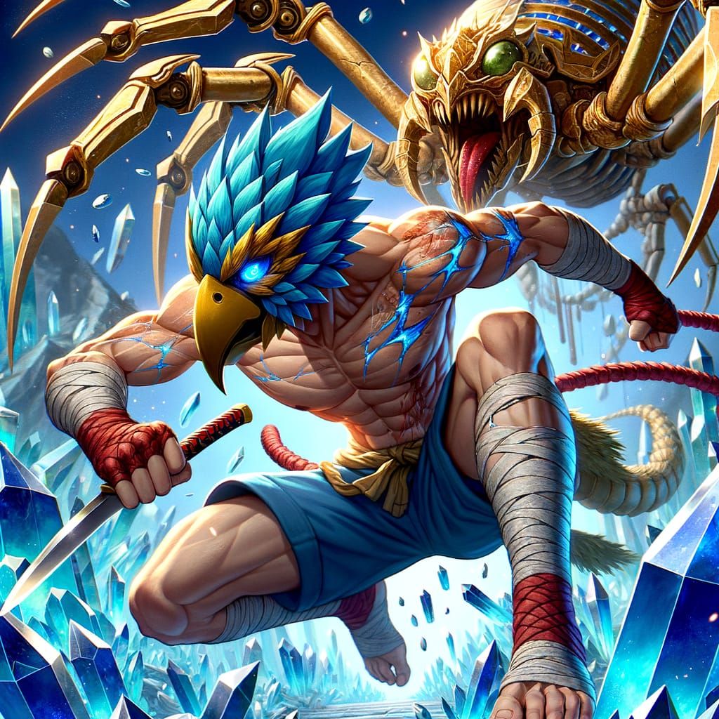 Sunraku vs The Rare Golden Scorpion | Shangri-la Frontier  by @Yui