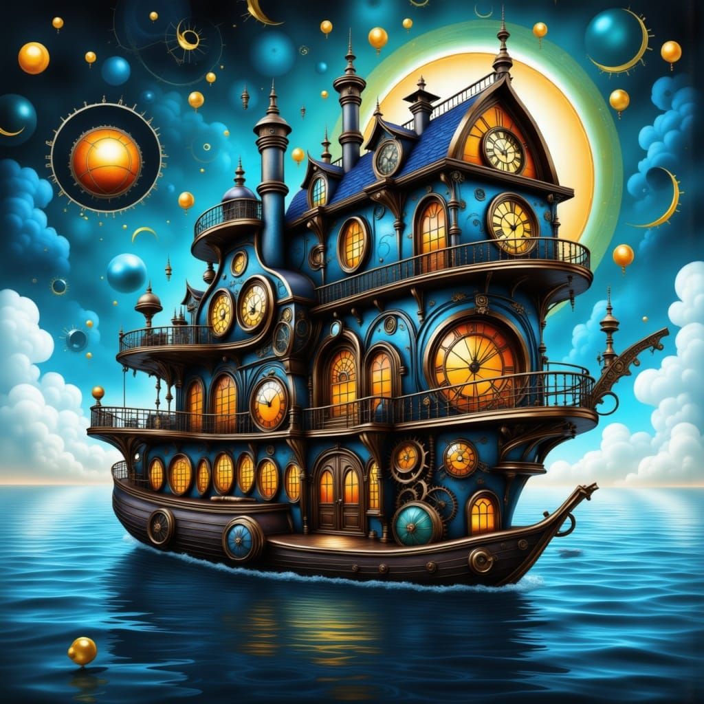 Une peinture numérique fantastique