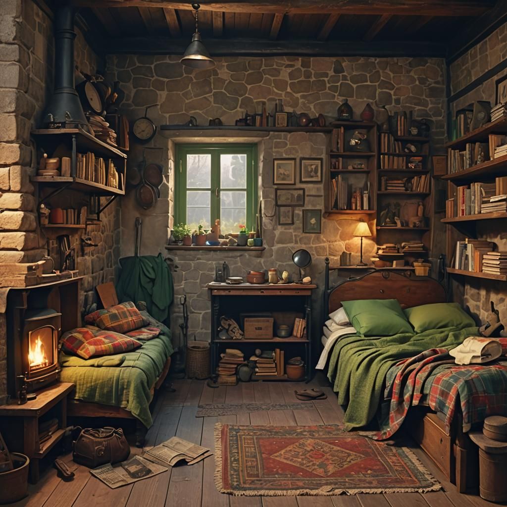 In simplicity, the soul sees a cozy atmosphere  by @Geofranz-Italy