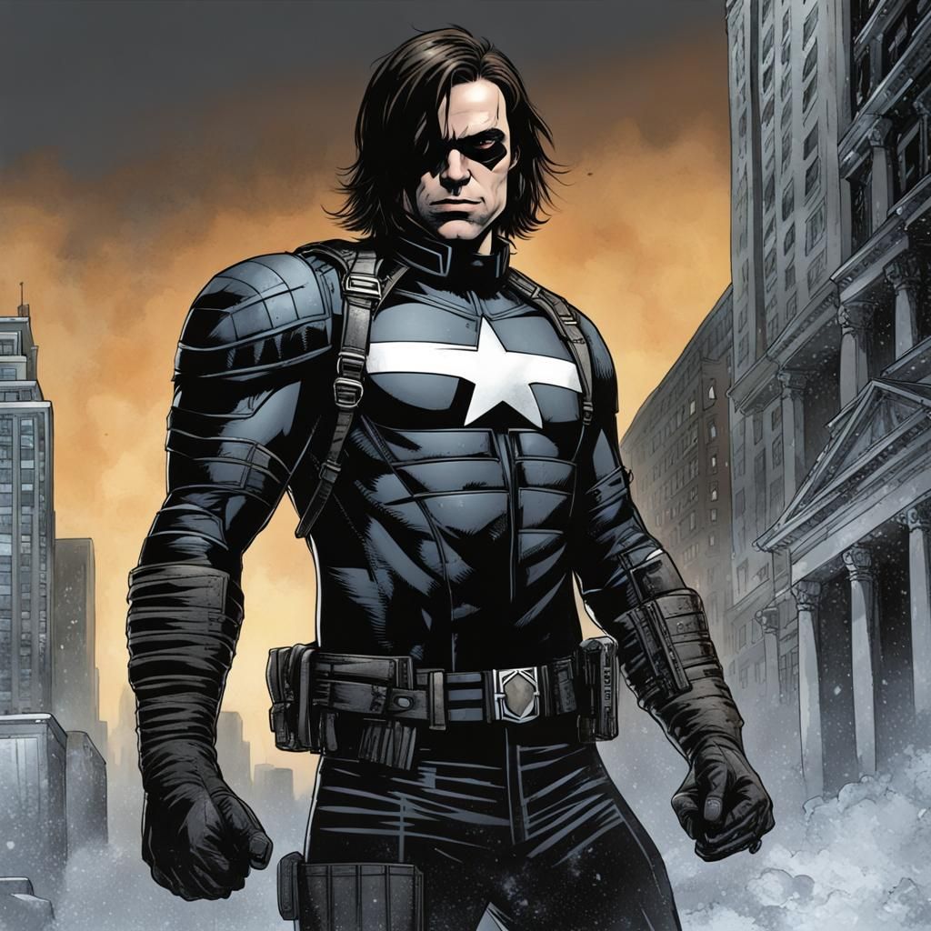 winter soldier in gotham city
