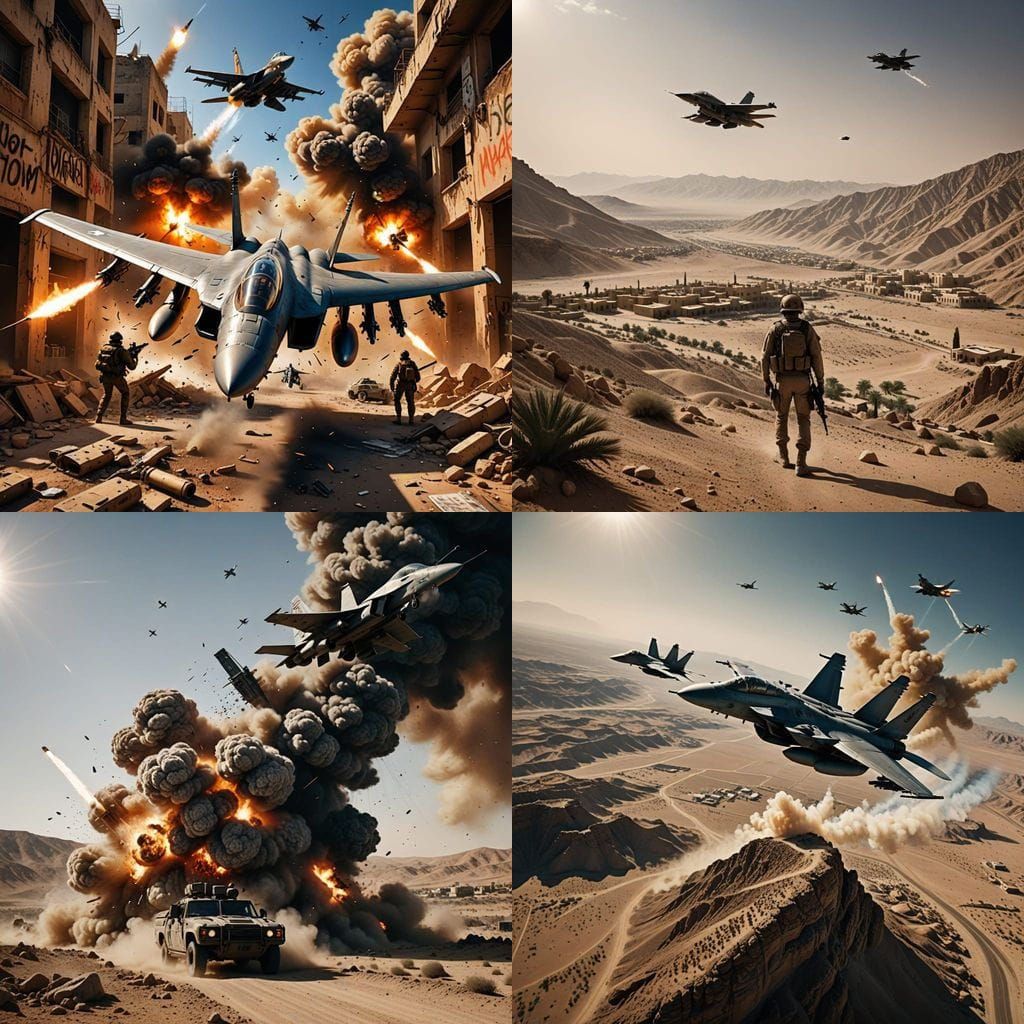 Israel Launches Ground Invasion of Iran with Elite Israeli U...