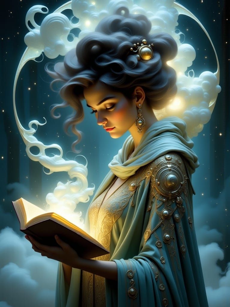 Model Test: moon priestess