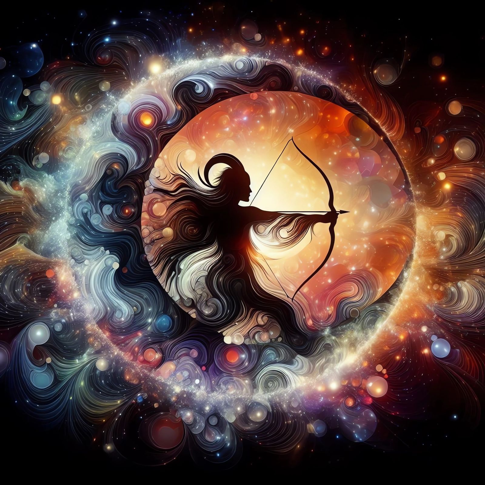 Sagittarius silhouette