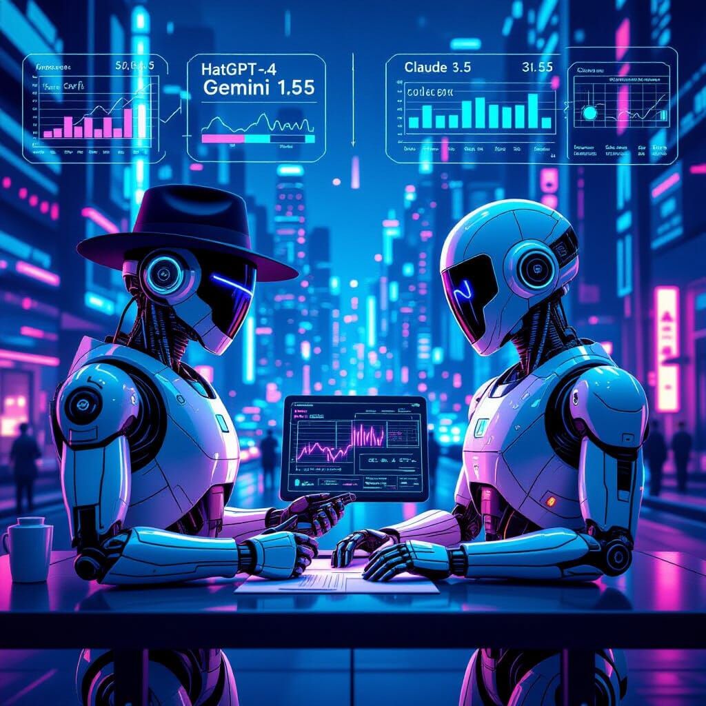 hatGPT-4o, Gemini 1.5, Claude 3.5: Which AI Reigns Supreme in 2025?
Compare leading AI models

Use charts, infographics,...