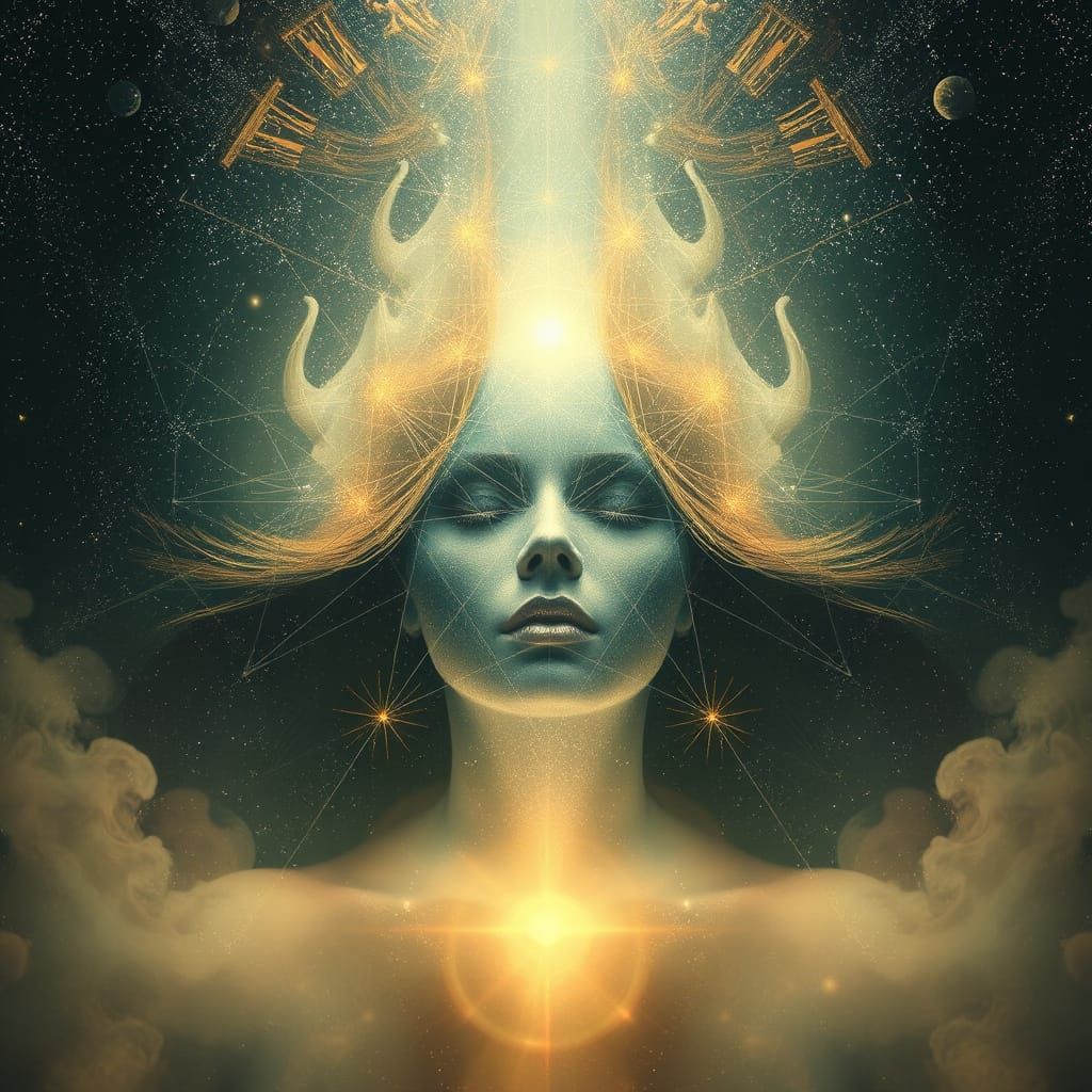 eternal lady of the galaxy  by @CatFly