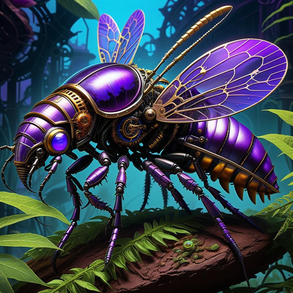 bio-bug - AI Generated Artwork - NightCafe Creator