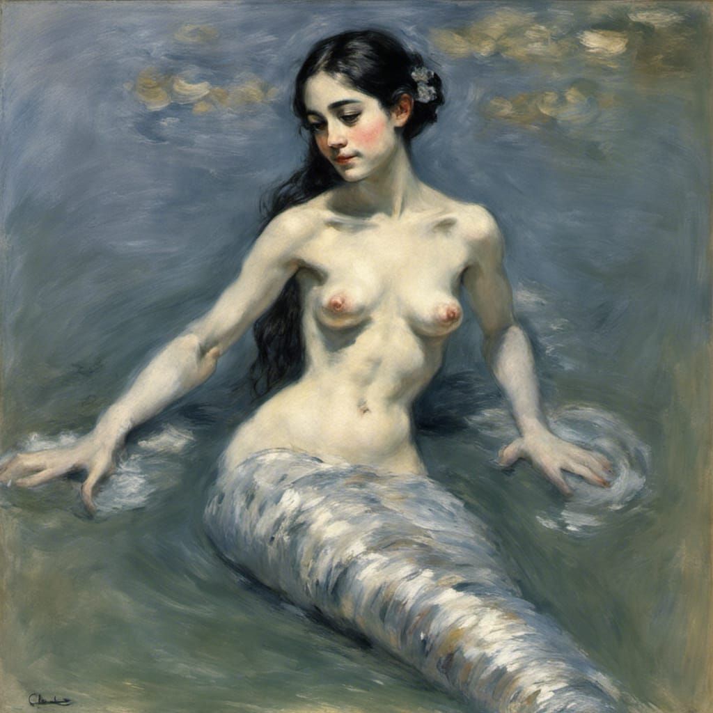Water nymph  by @FragmentedAngel