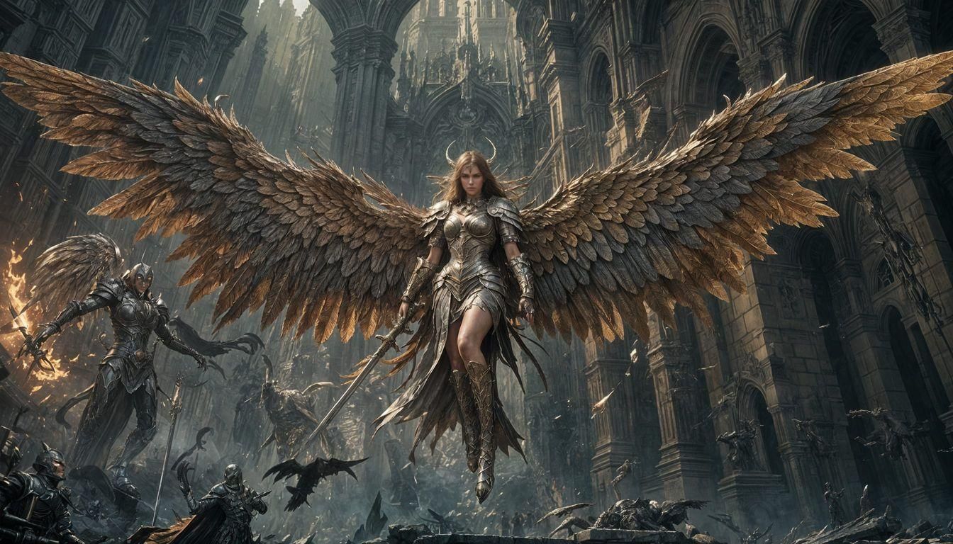 Winged Woman Knight