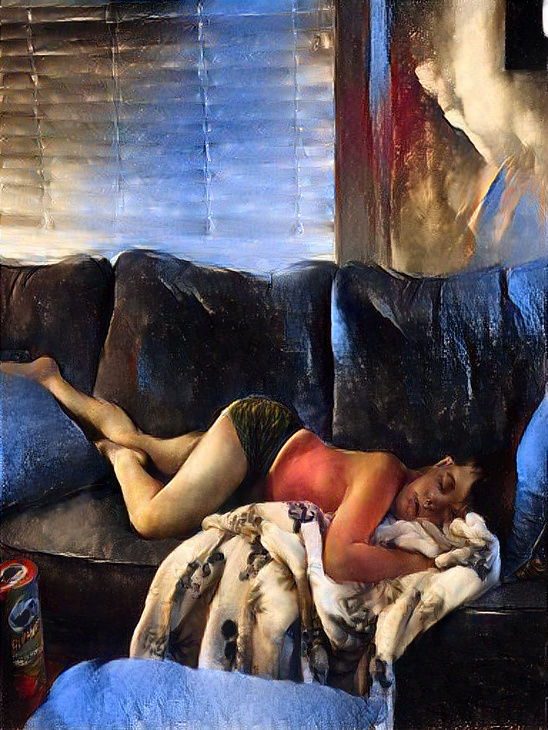 Darling Boy Sleeping (Renaissance)