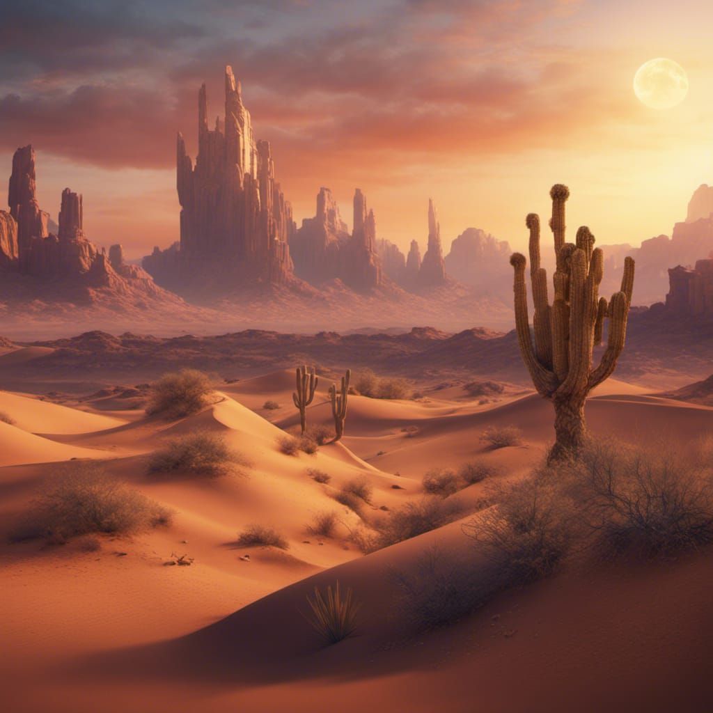 Desert sunrise