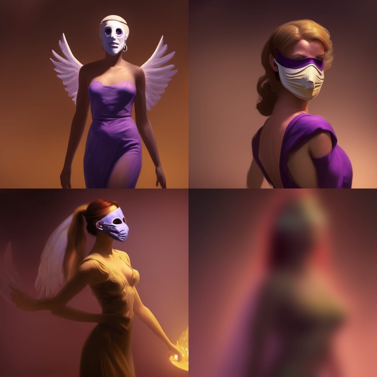 From the angel of music to the phantom fantastic..she peels ...
