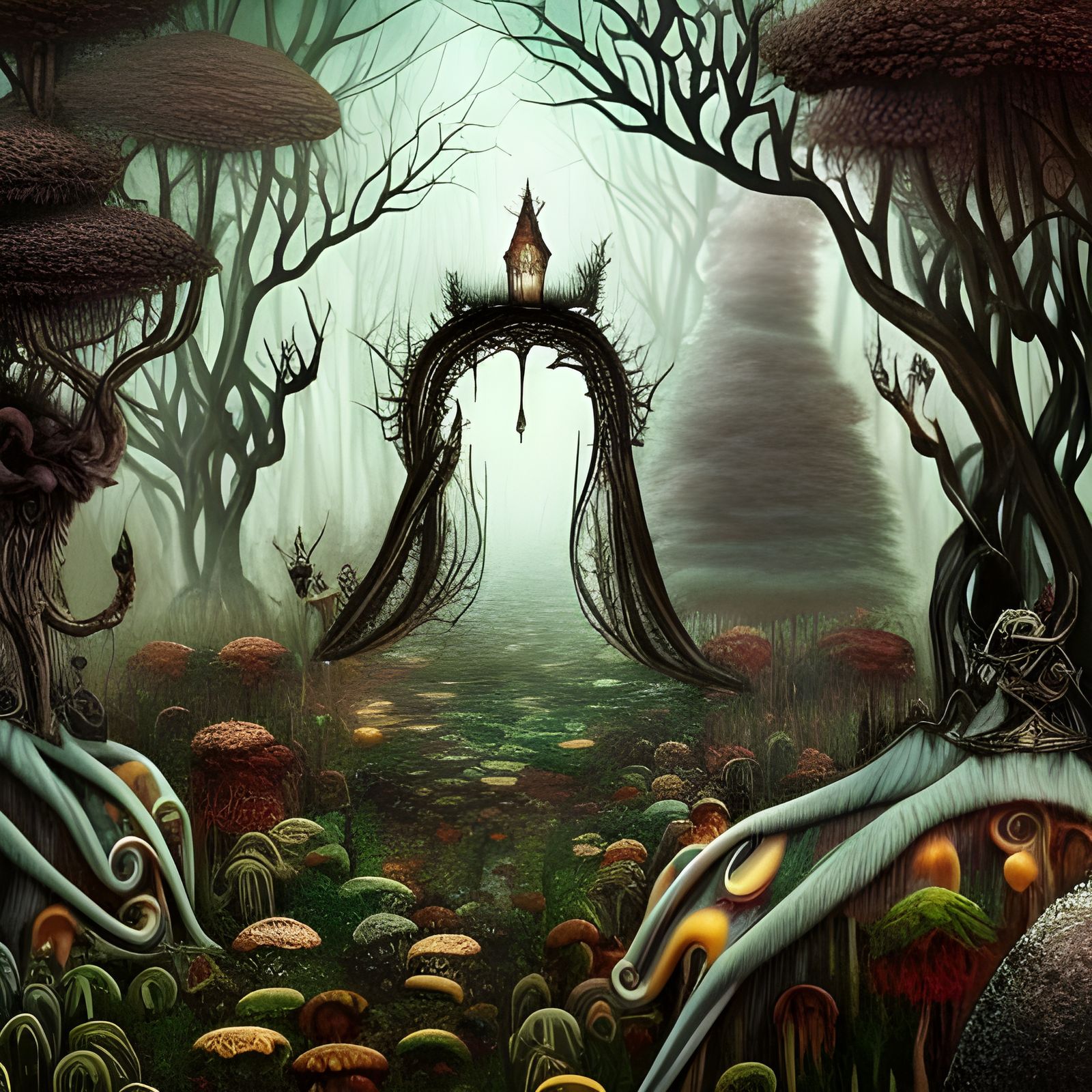 Enchanted Forest - AI Generated Artwork - NightCafe Creator