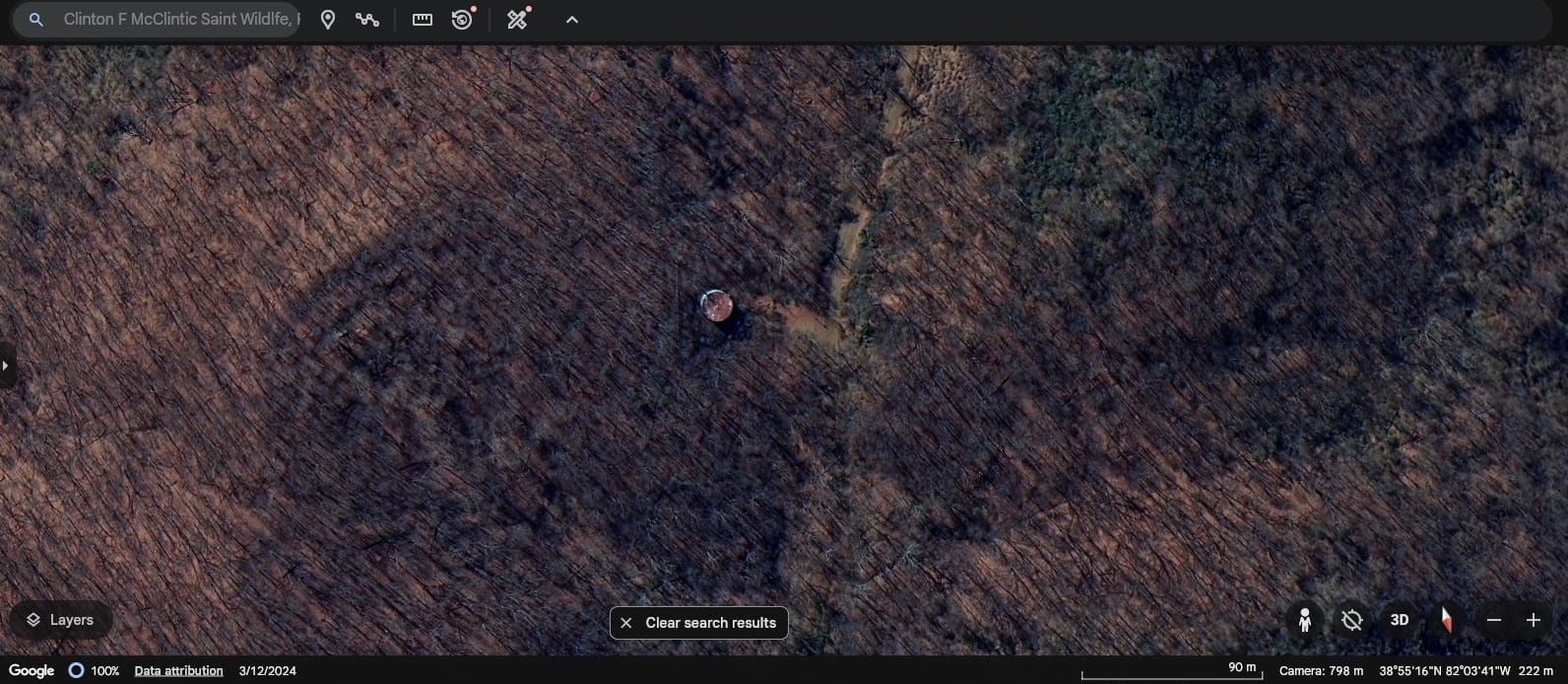 A weird find on google earth