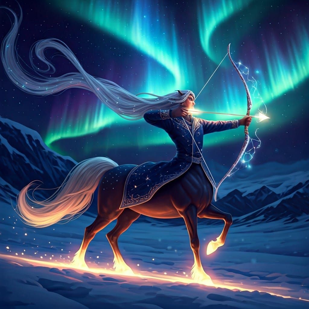 The Star Archer  by @RV Art Creations