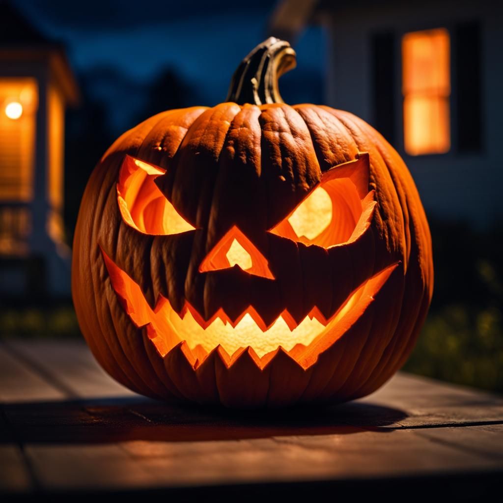 Scary pumpkin!!