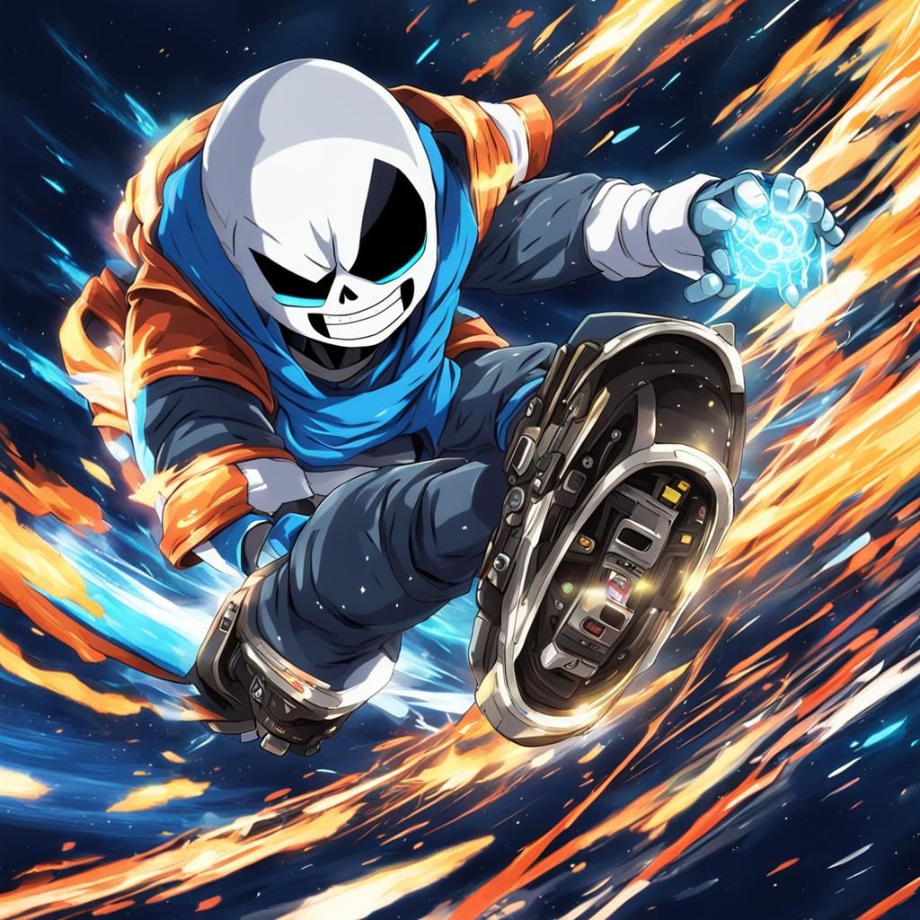 Sans the god of Speed