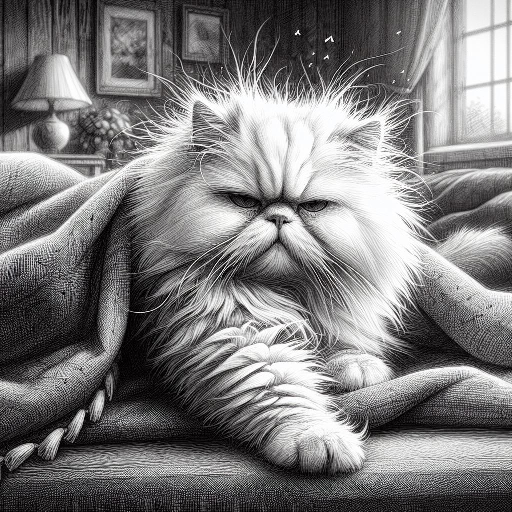 CAT: WHO DISTURBED MY SLEEP?