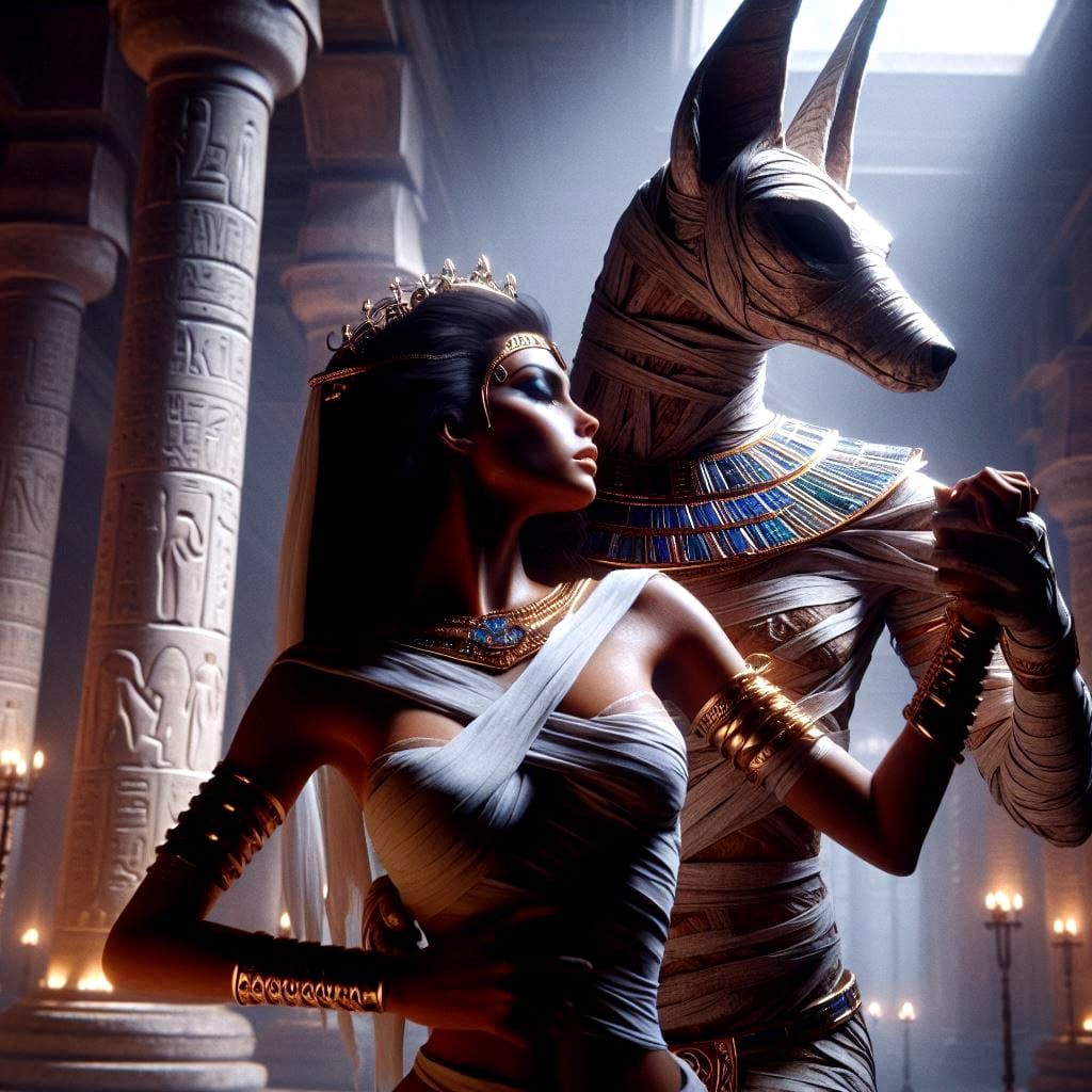 The Lover Of Anubis