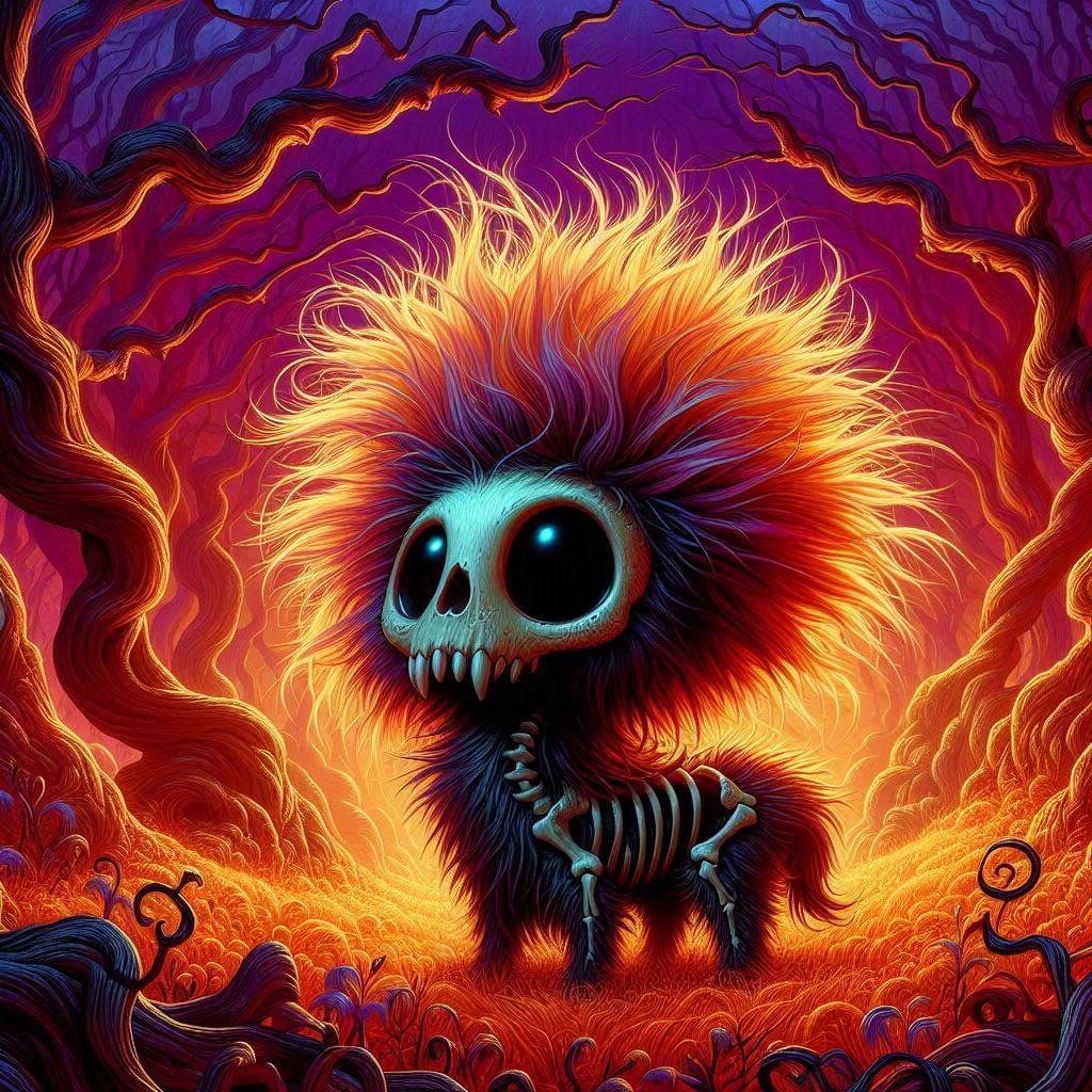 DALL-oween Surreletal Centaur