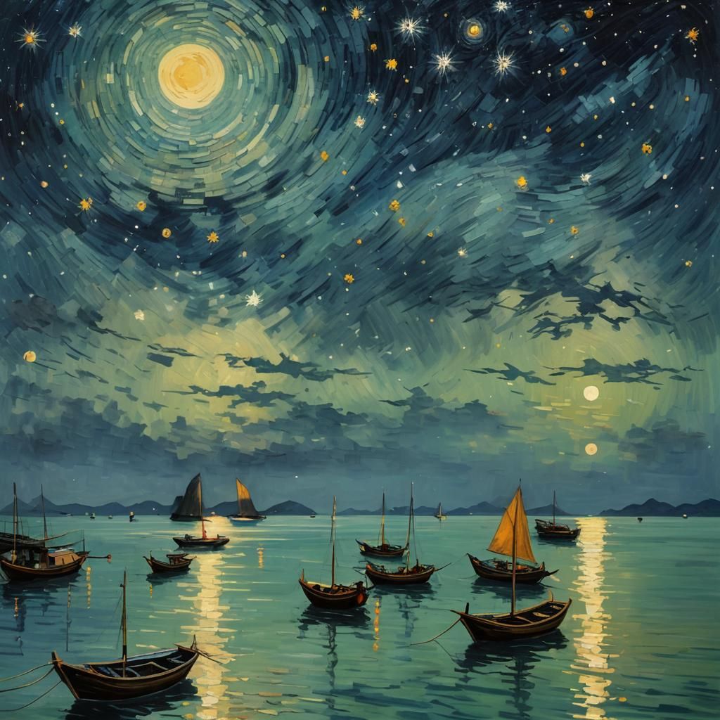starry night in phu quoc
