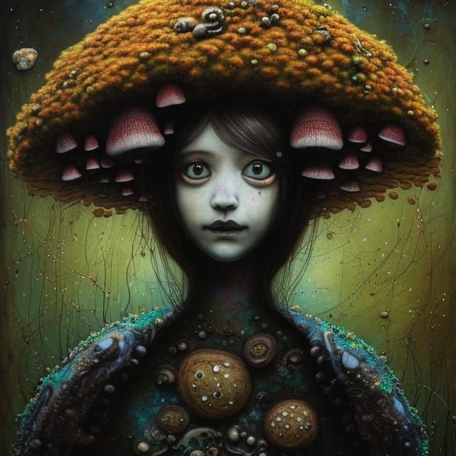 Fungi Girl 8456