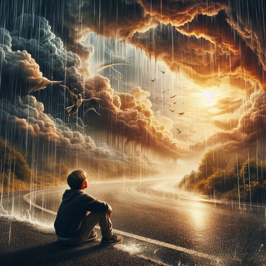 Verse to Vision Week 8: Stormy Weather Challenge - Pourin' R...