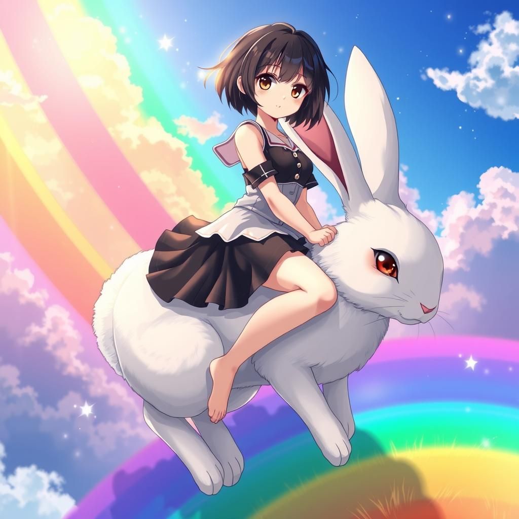 🤍🐇🌈👩🏻🌙