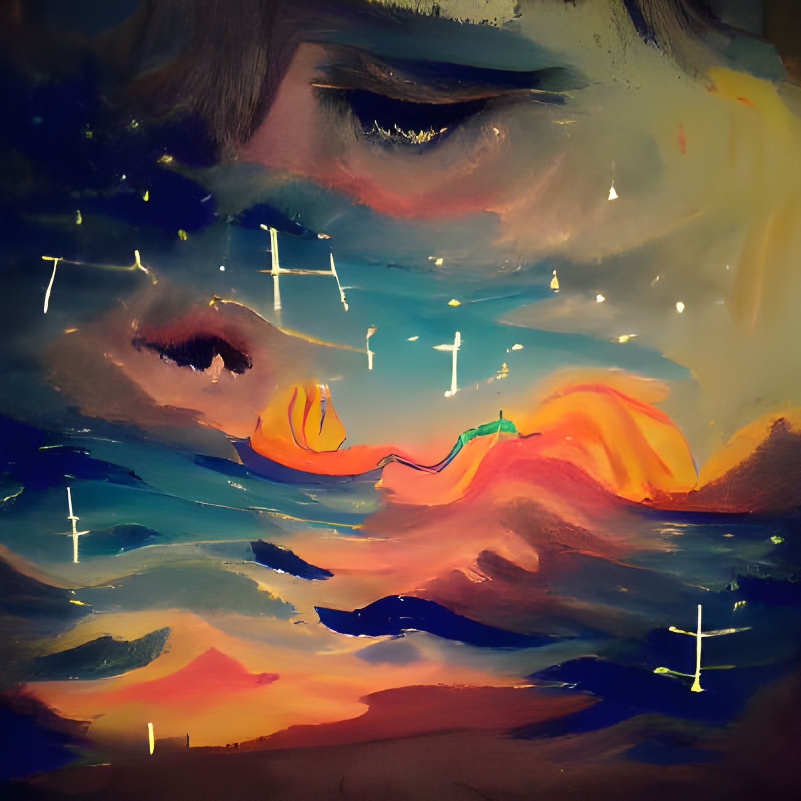 But tell me, did you sail across the sun?
Did you make it to...