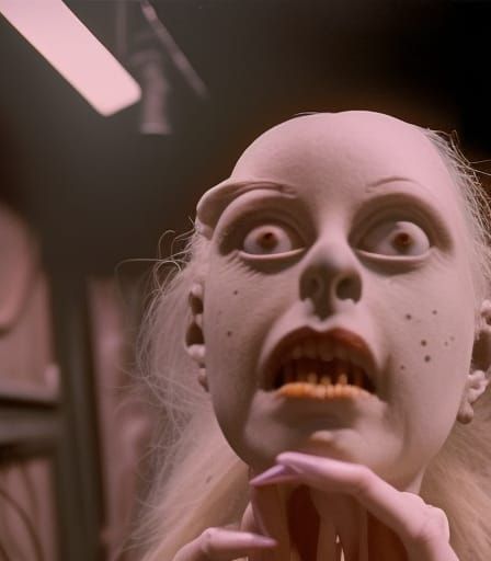 Surreal Stopmotion Heaven Photograph in Dreamlike Style