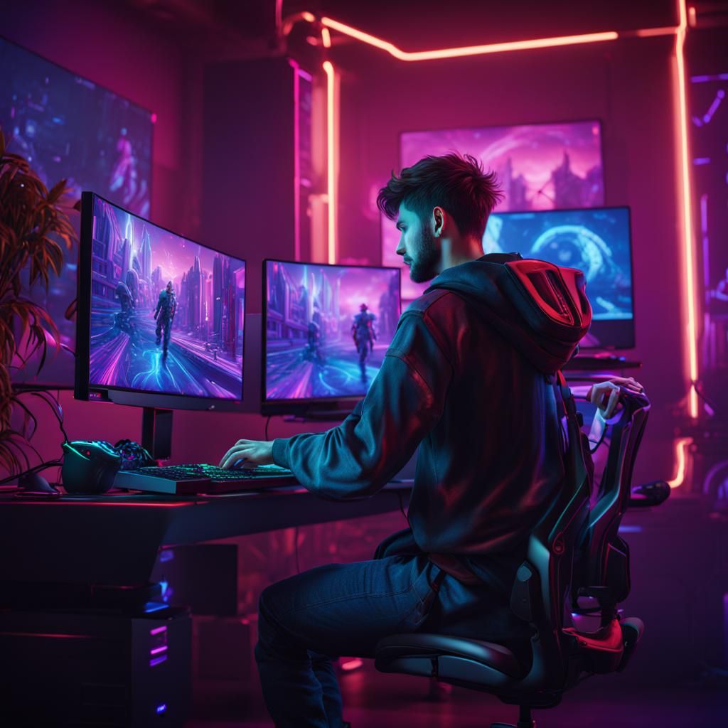 Gamer  by @AuthorJohnW