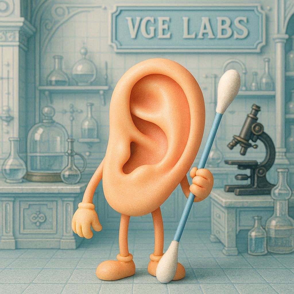 Van Gogh's Ear, Uncredited Inventor of the Cotton Swab