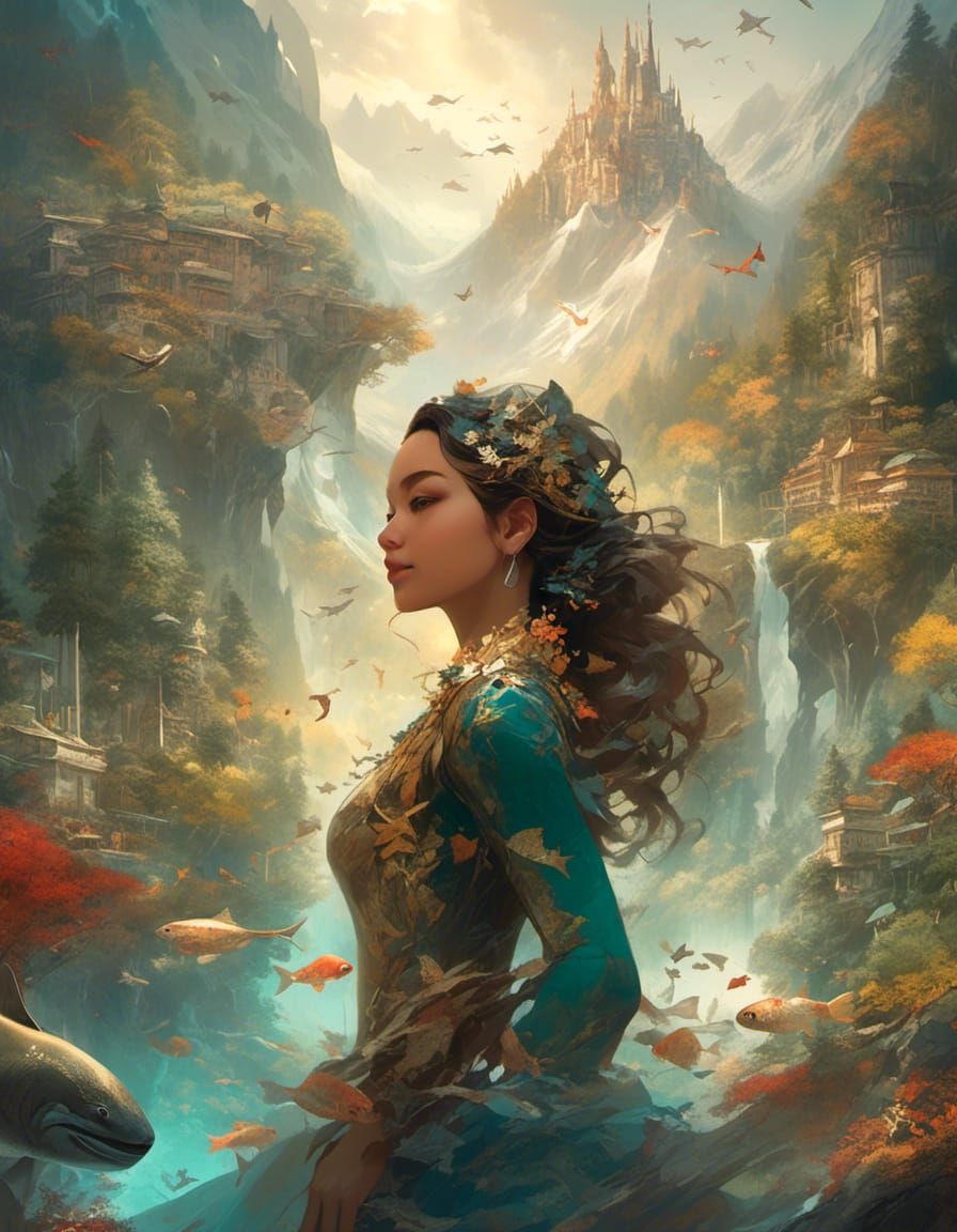 <lora:Endless Melody:1.0> Rise to the Top, female confidence...
