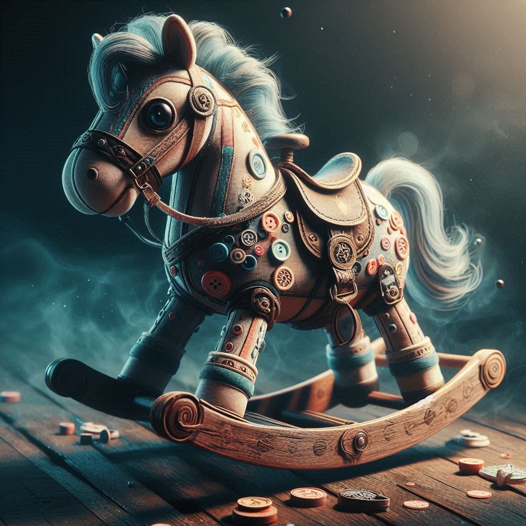 Vintage Rocking Horse